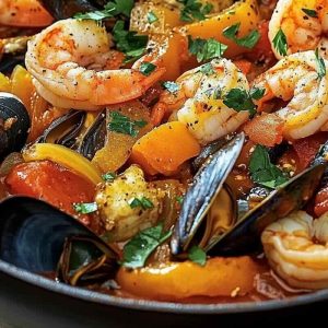 Poêlée de fruits de mer